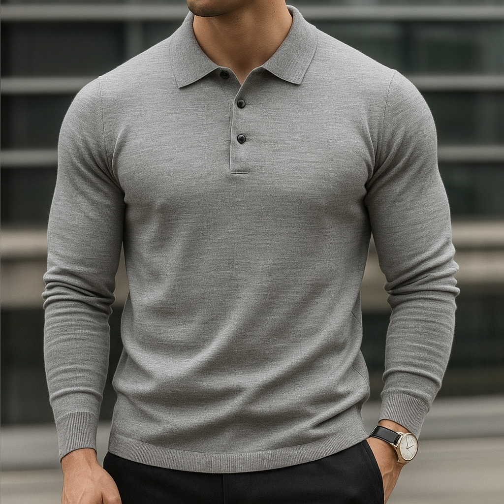 Cavario - Merino Wool Polo