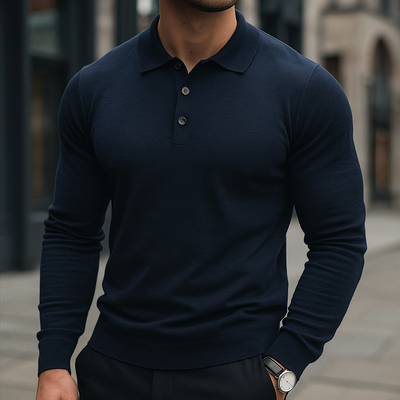 Cavario - Merino Wool Polo
