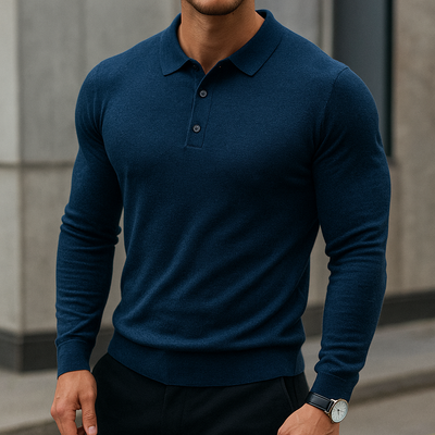 Cavario - Merino Wool Polo