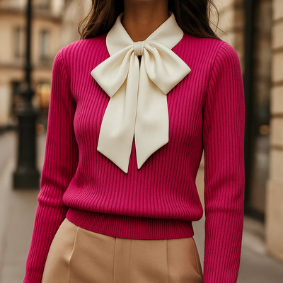 Nerina - Wool Knitted Sweater