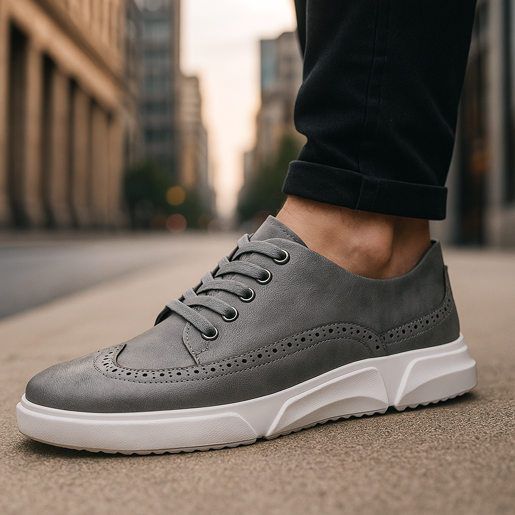 Corsa - Retro Leather Sneakers