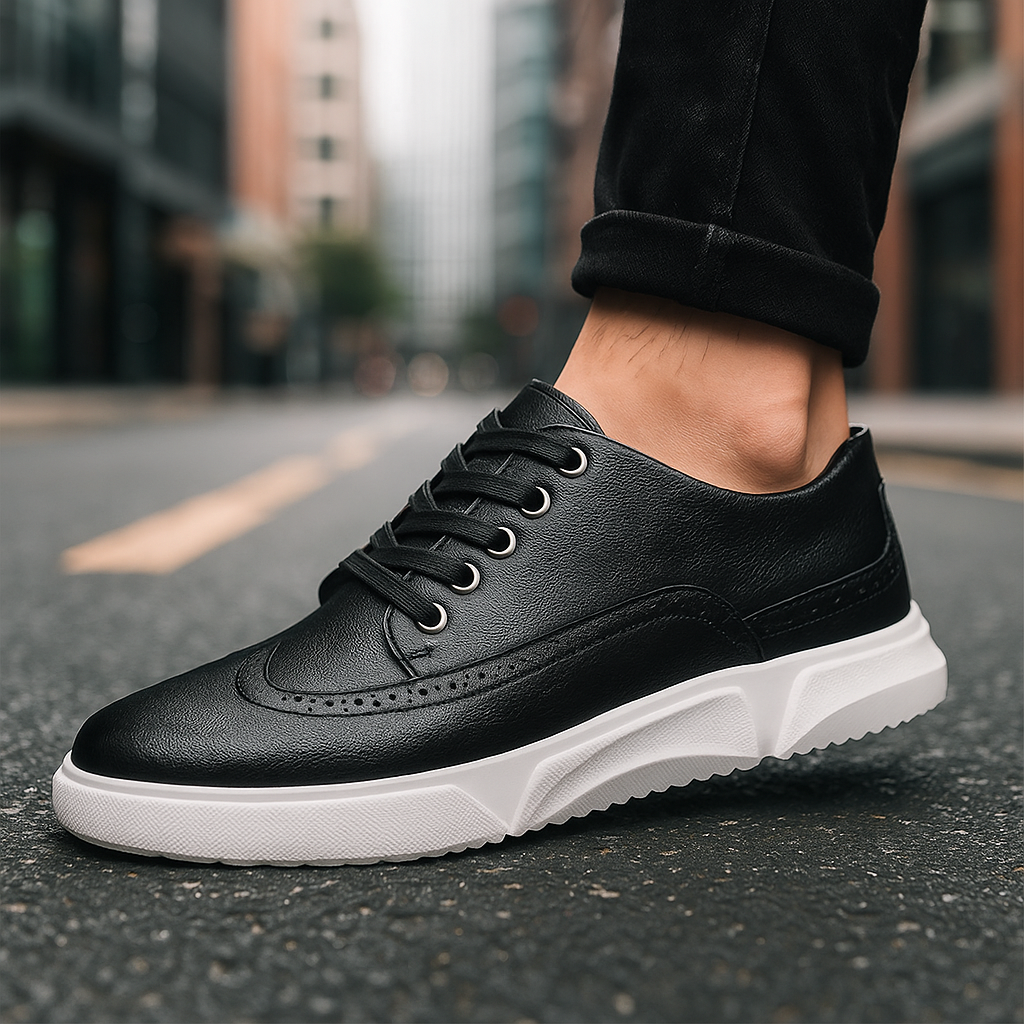 Corsa - Retro Leather Sneakers