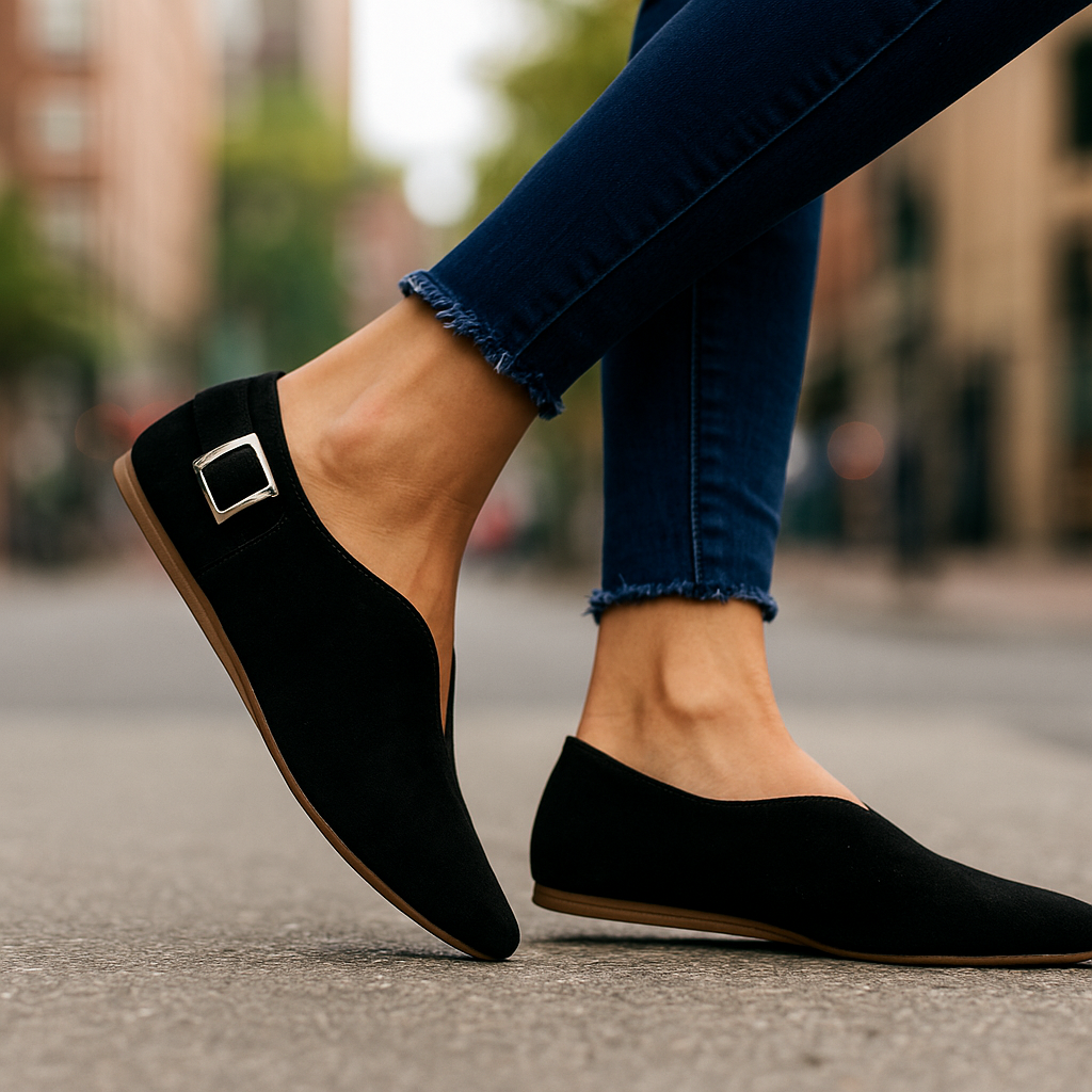 Carmella - Suede Leather Loafers