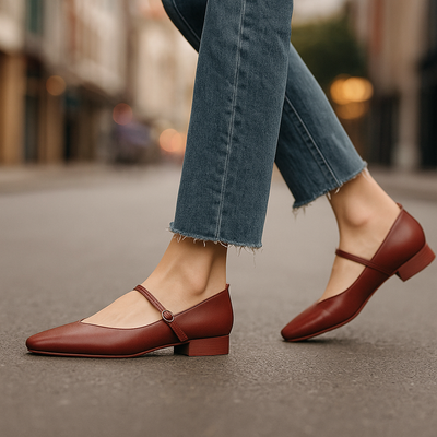 Vita - Leather Flats