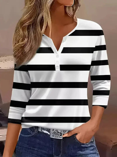 Sophia | Casual Striped Top