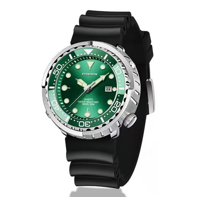 Fashion Silicone Strap Chronograph Sports Watch