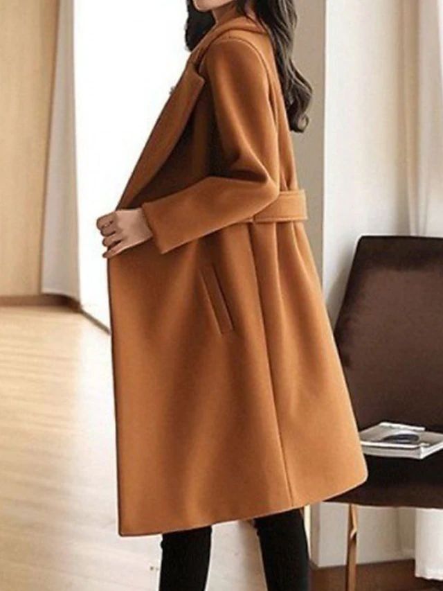 Sydney | Women’s Formal Long Sleeve Belted Winter Coat