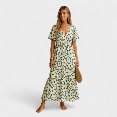 CHRISTIE | RELAXED FLORAL MAXI DRESS