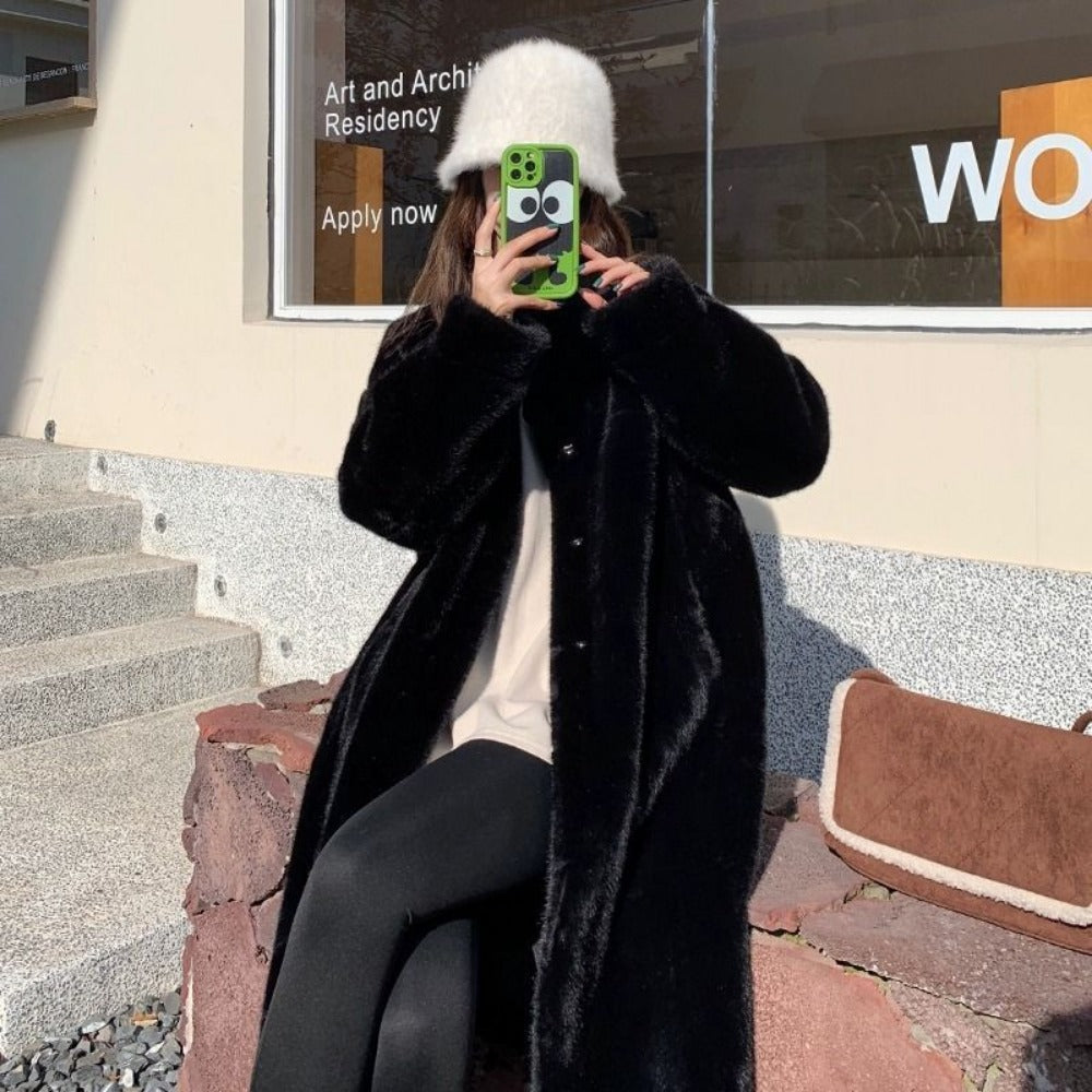 Addison | Women’s Elegant Faux Fur Cold Weather Coat