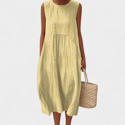 MADELINE | RELAXED EMBROIDERED DRESS