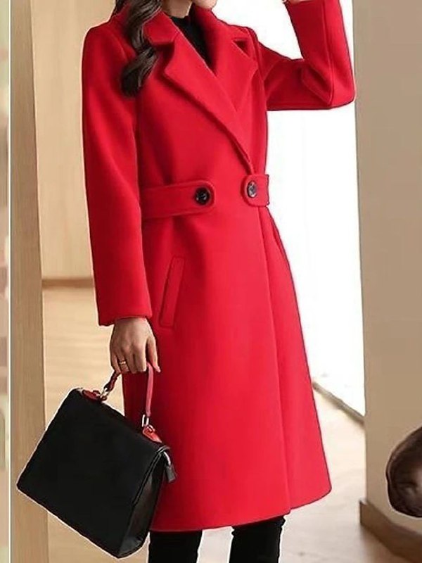 Sydney | Women’s Formal Long Sleeve Belted Winter Coat