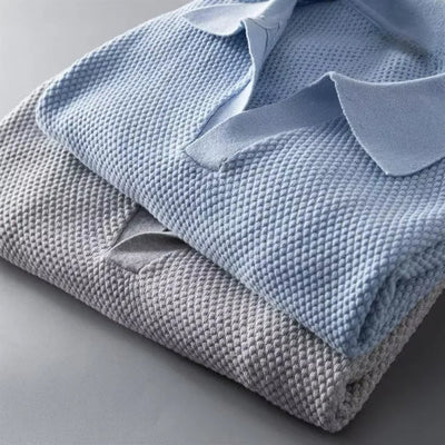 Hudson Waffle Knit Polo