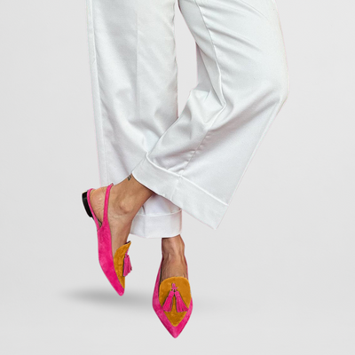 Samantha | Stylish Slingback Flats