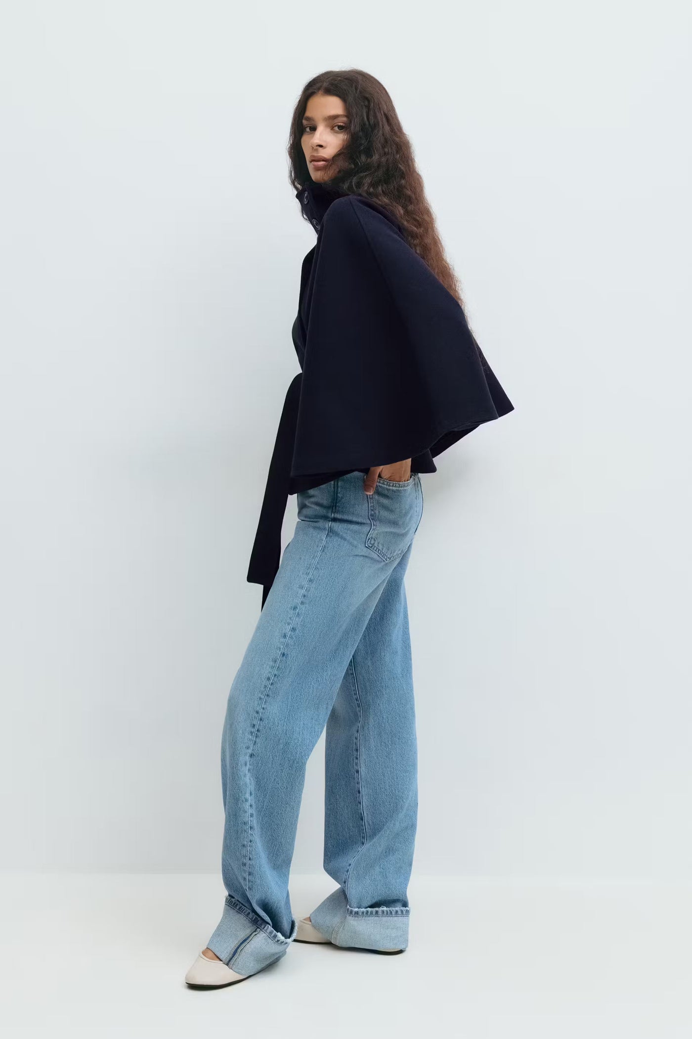 Avery™ | Belt Cape Jacket