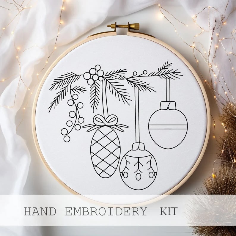 FrostVale™ Embroidery Kit — Transform Quiet Moments into Heartwarming Holiday Magic