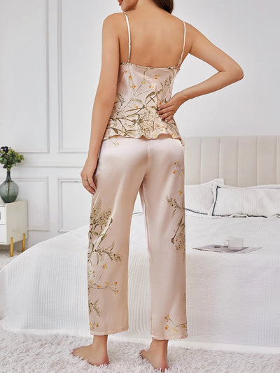 Fleur Satin Lounge Set