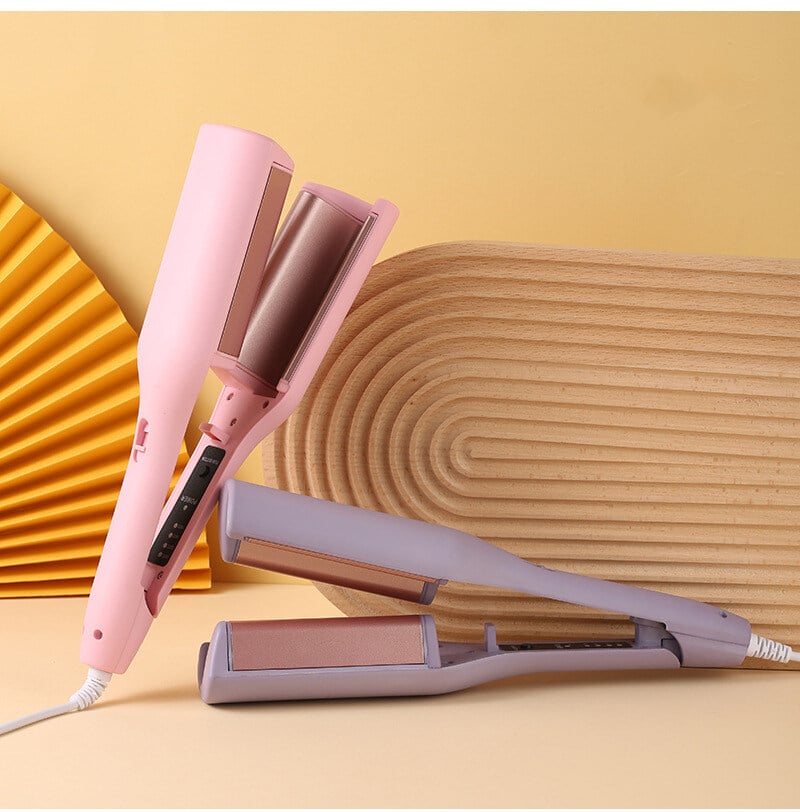 WaveMuse™ Curling Iron — Effortless, Head-Turning Waves Without the Heat Hassle