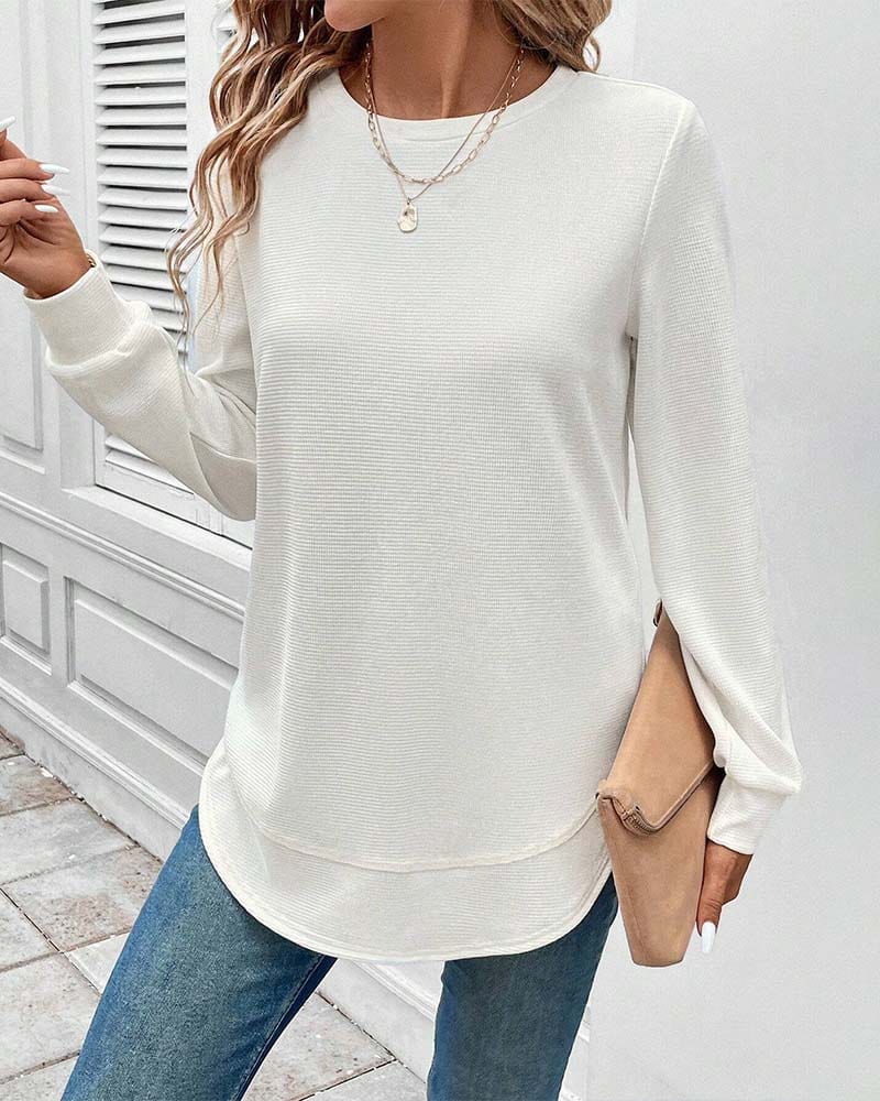 Alisa™ O-Neck Long Sleeve