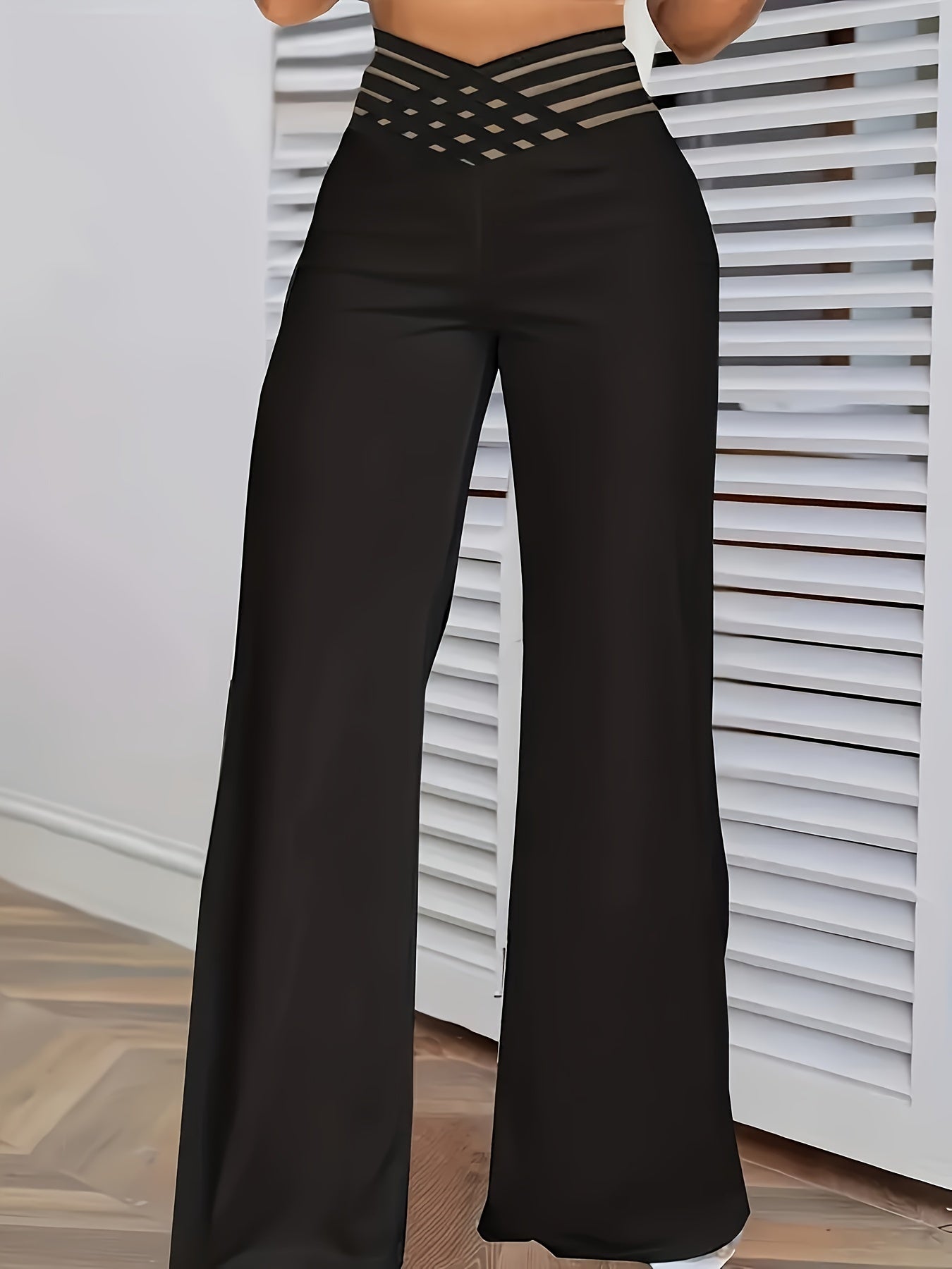 Lena – Tummy Control Wide Leg Pants