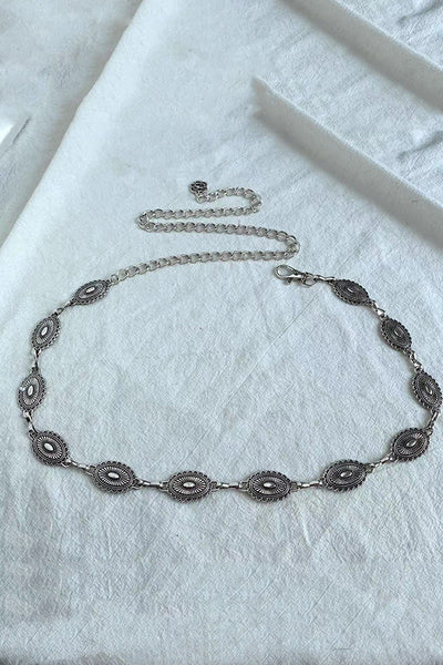 Raegan | Retro Geometric Waist Chain