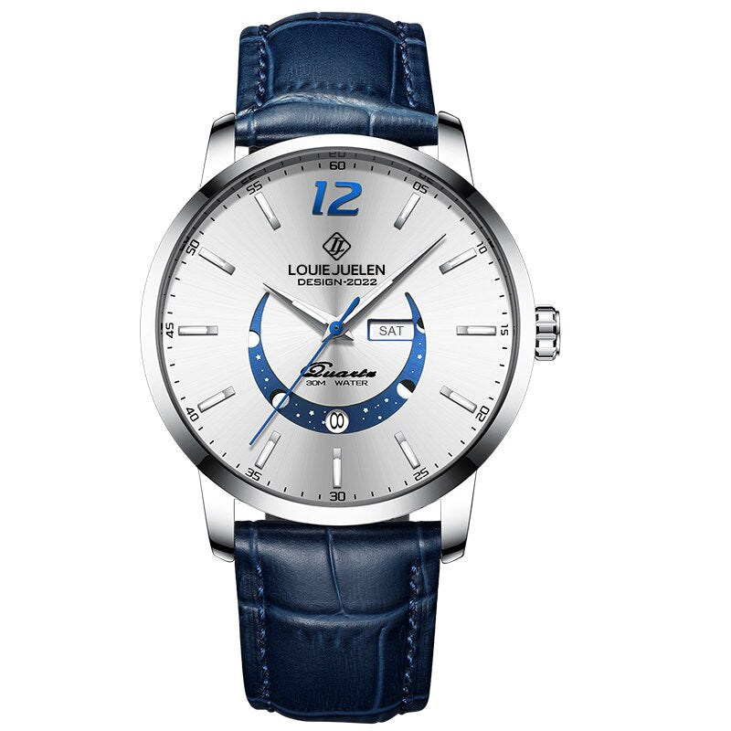 Elegant Luminous Moonphase Watch™