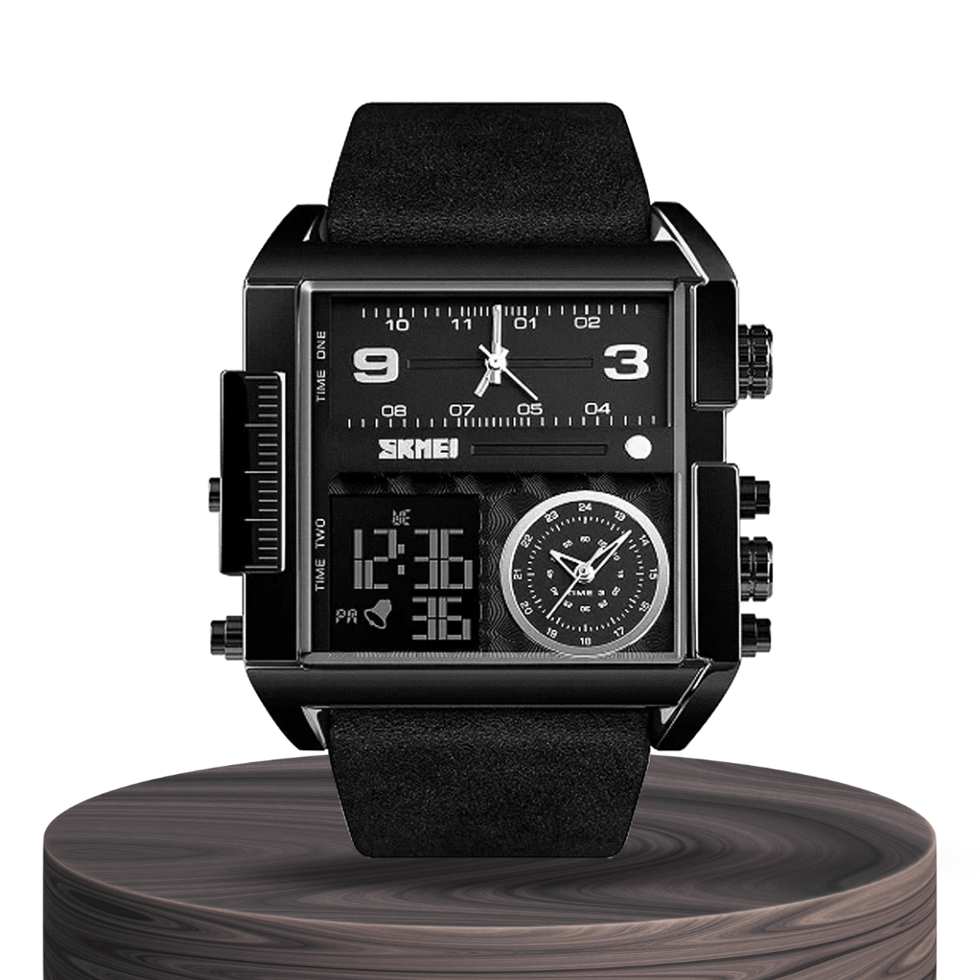 Alex | Men's Double Calendar Quartz Wristwatch