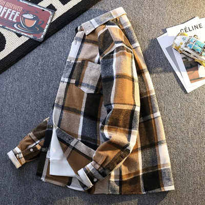 Hudson Plaid Flannel Shirt
