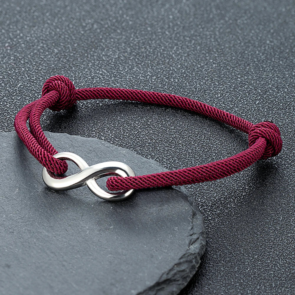 Infinity Cord Bracelet