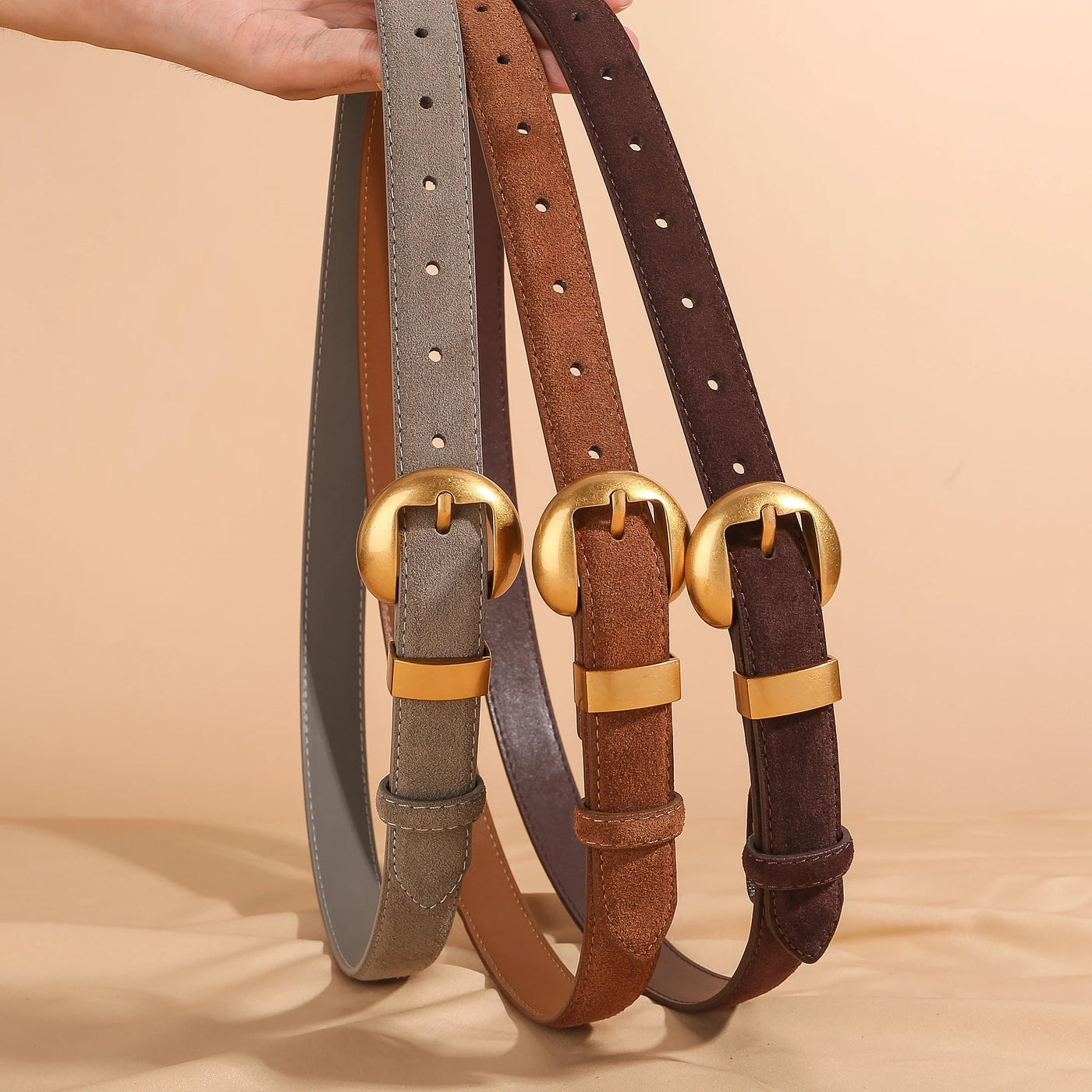 Celina Cinch Suede Belt