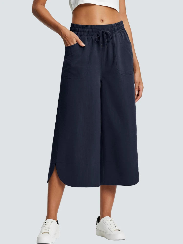 Oasis Wide-Leg Capri