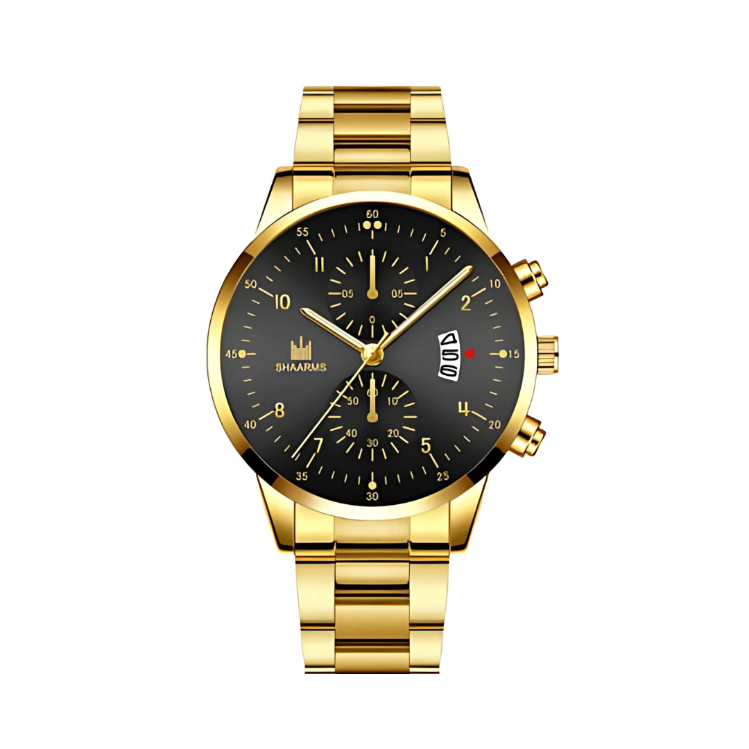 Ornate Thin Mesh Casual Wristwatch