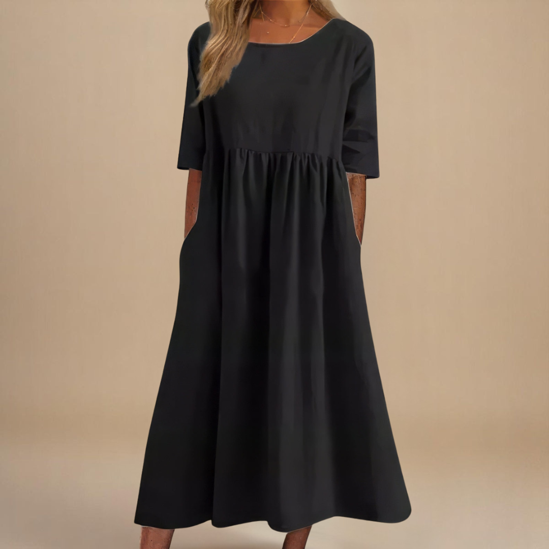 Sofia | Flattering Cotton Dress