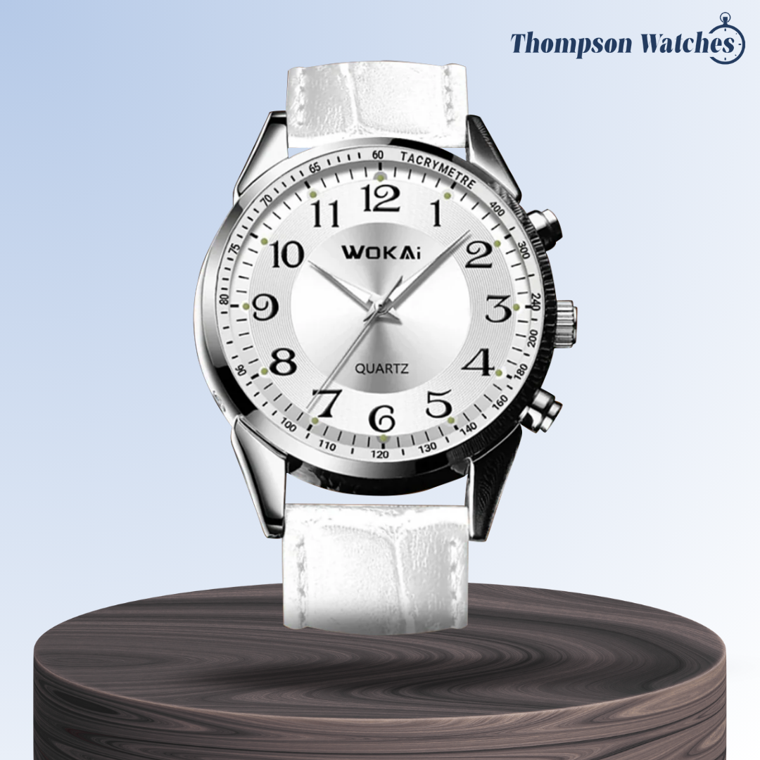 Jerick | Sleek Tachymeter Leather Watch