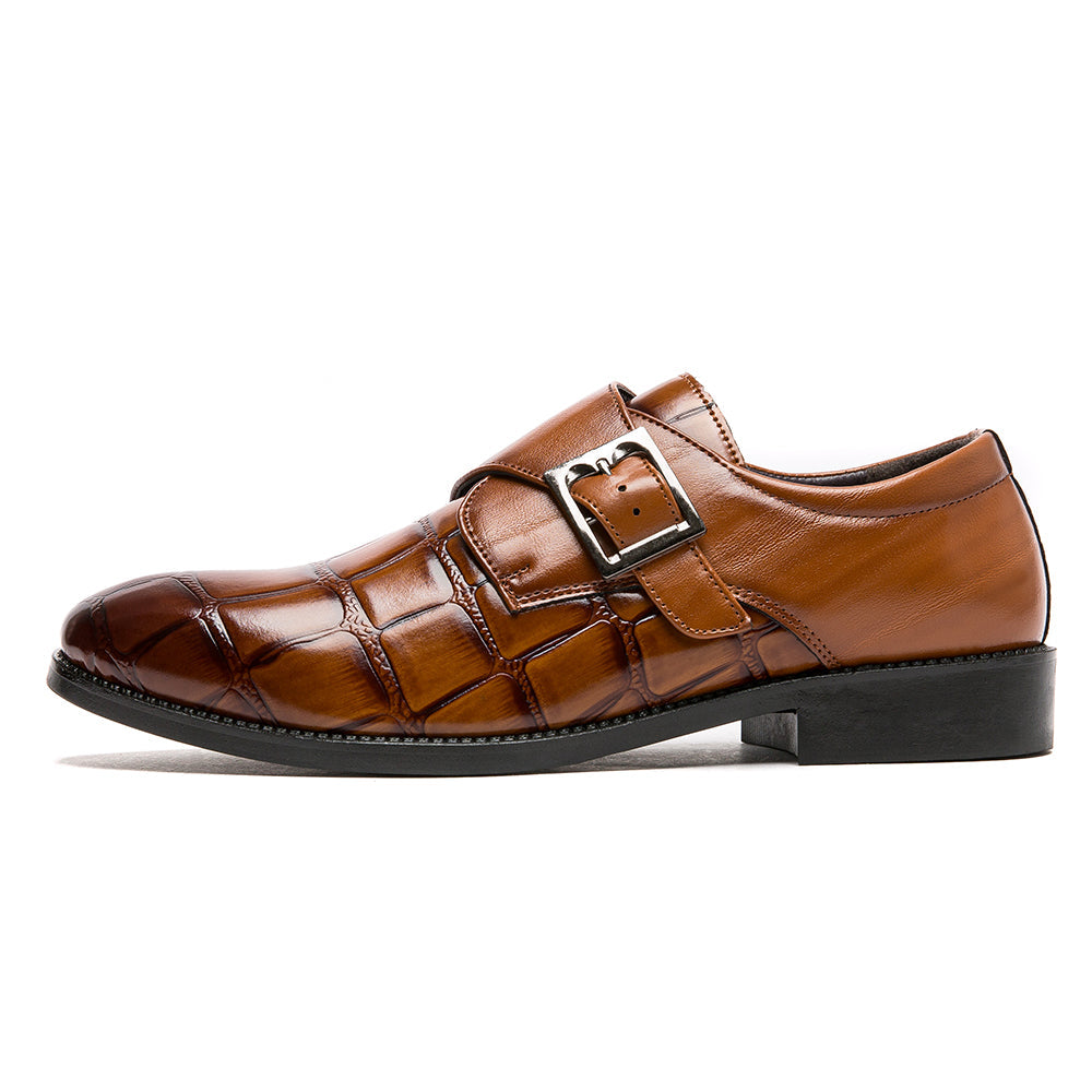 Salvador Dali Leather Buckle Loafer