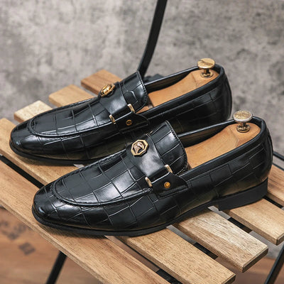 Bravari Croc Loafer