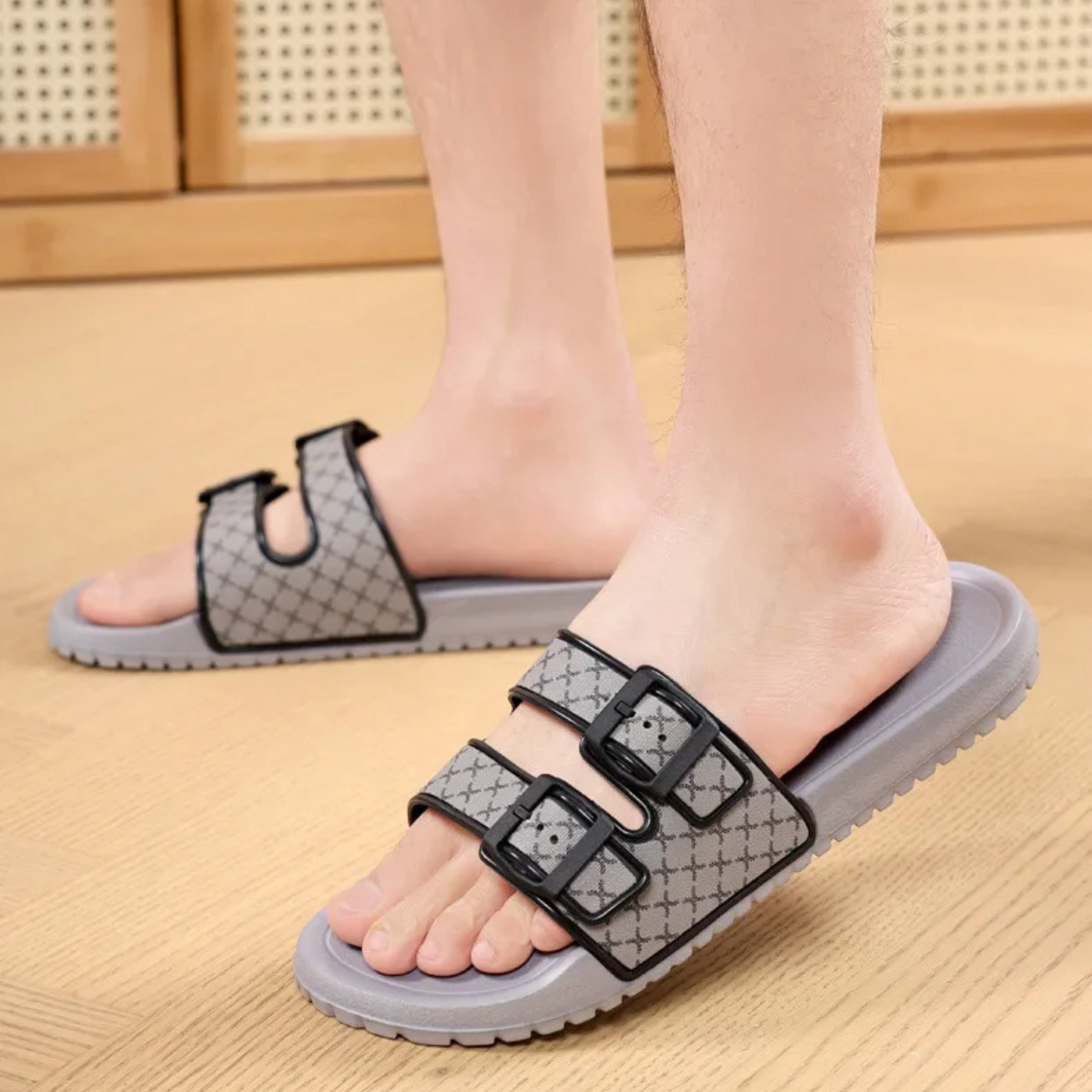 Cavalli Double-Buckle Slide