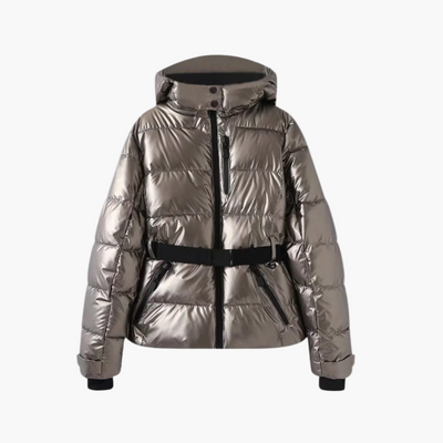 Nicole | Women’s Quilted Belted Winter Hooded Coat