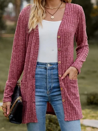 THE MARIELLE | LONGLINE KNIT CARDIGAN