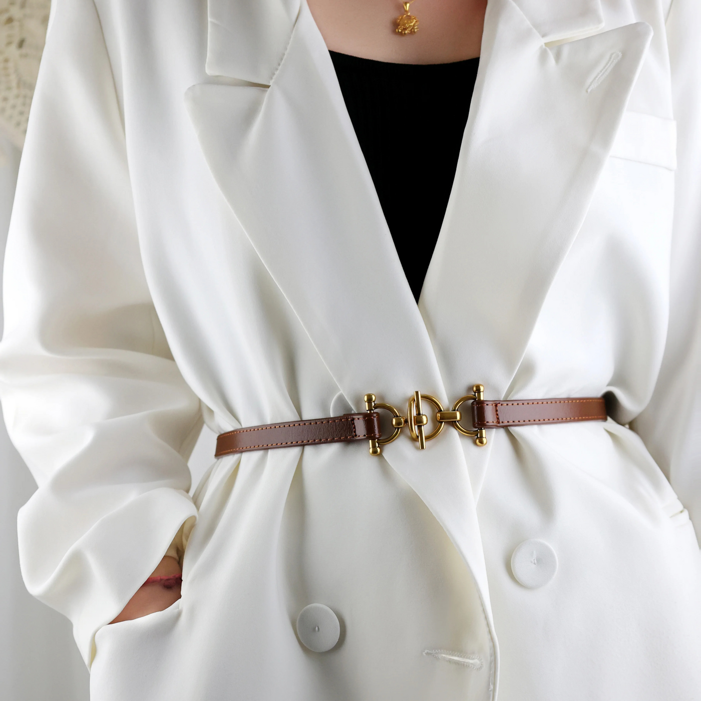 Valente Slim Waist Belt