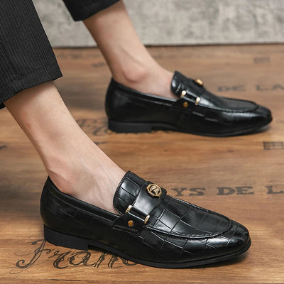 Bravari Croc Loafer
