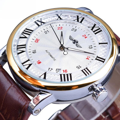 Harry Melbourne® - Luxury Leather Fully Automatic Watch