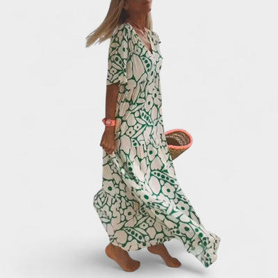 CHRISTIE | RELAXED FLORAL MAXI DRESS