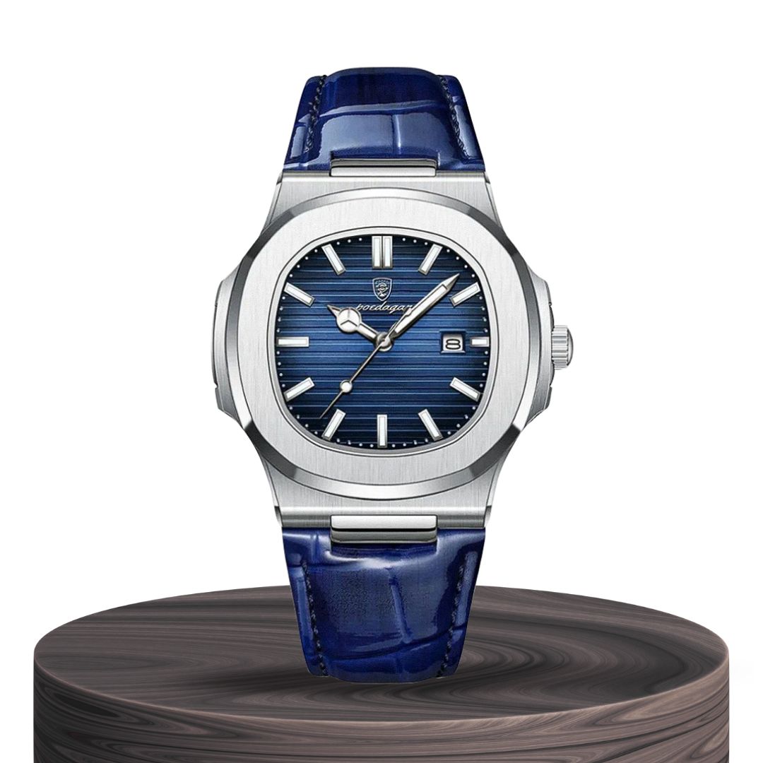 Elias | Sleek Dial Paired with a Classic Leather