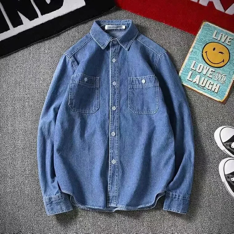 Metropolitan Denim Button-Down