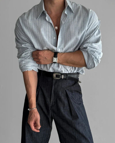 Vittore Striped Cotton Shirt