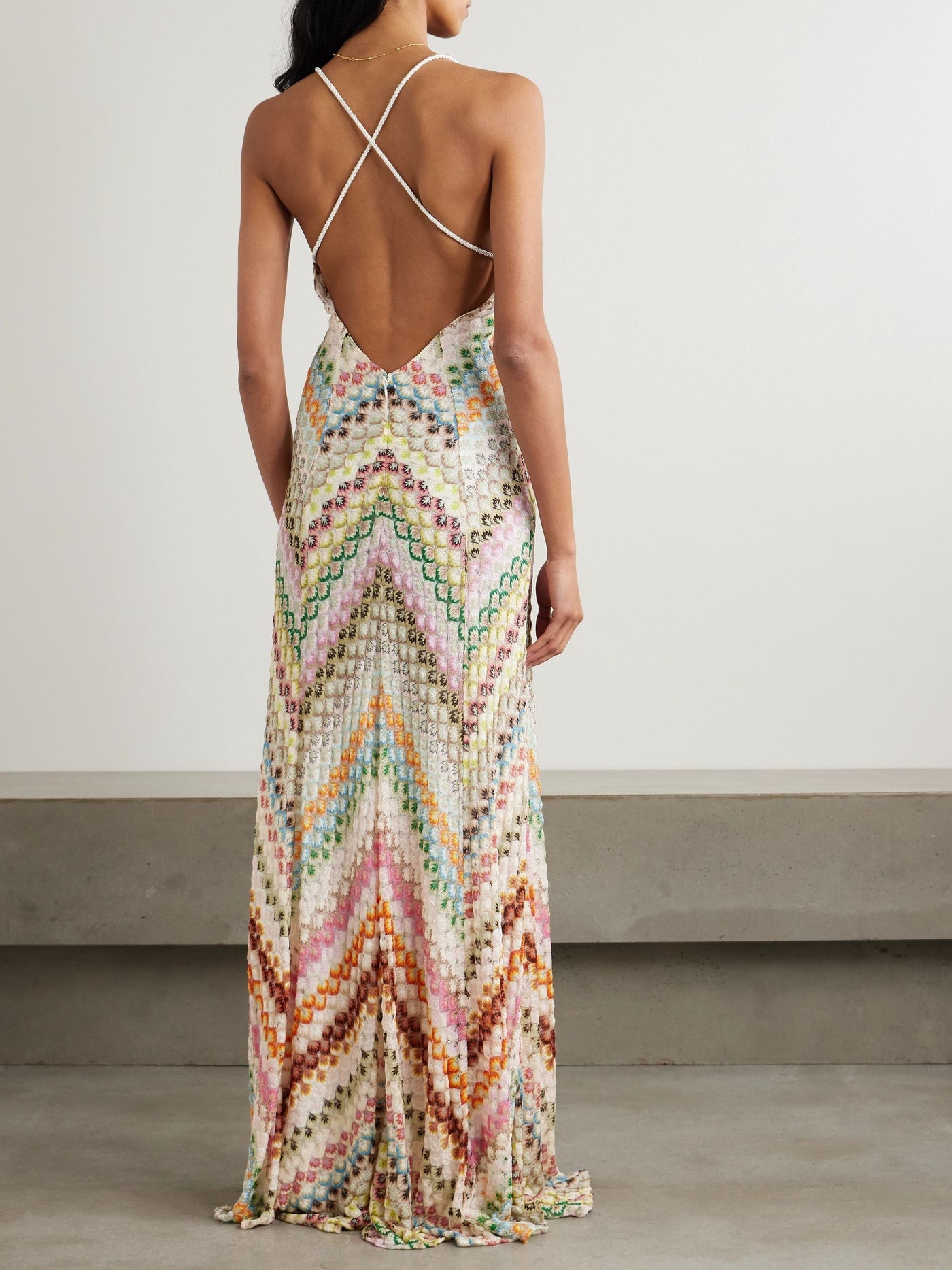 Sierra | Woven Sunset Maxi Dress