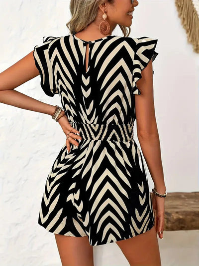 Palma Chevron Romper
