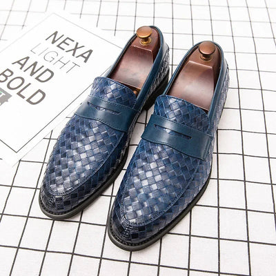 Milano Woven Leather Loafer