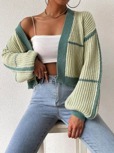 Sofie Cropped Knit Cardigan