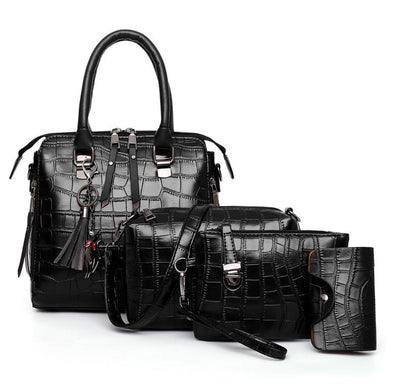 NORTHLINE STUDIO | 4 IN 1 CROCODILE STYLE BAG SET